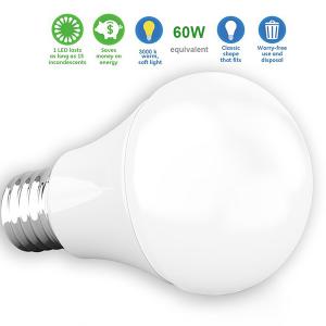 BIHRTC Led Bulbs 10W 15000 Hrs, Non-Dimmable, 10-Pack, Energetic